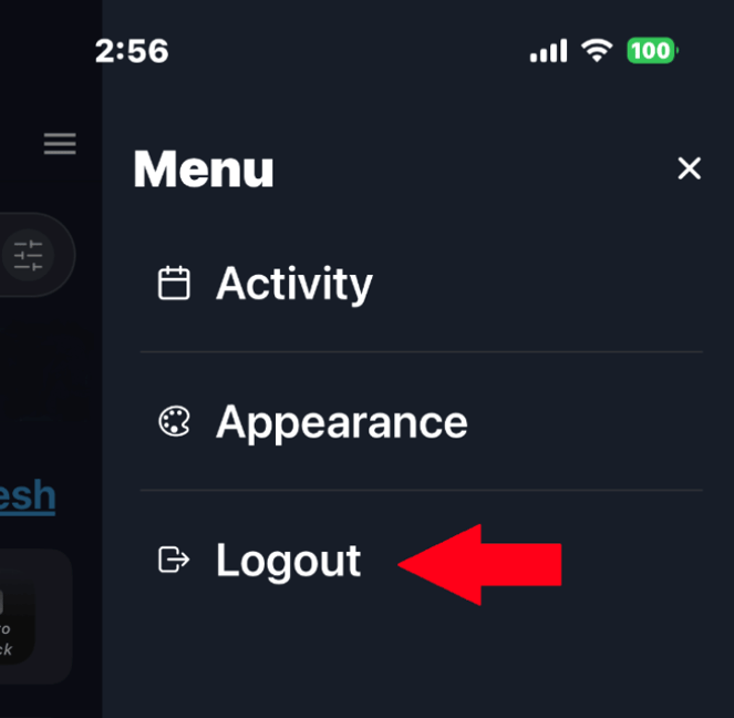 iOS & Android App Refresh & Update Links