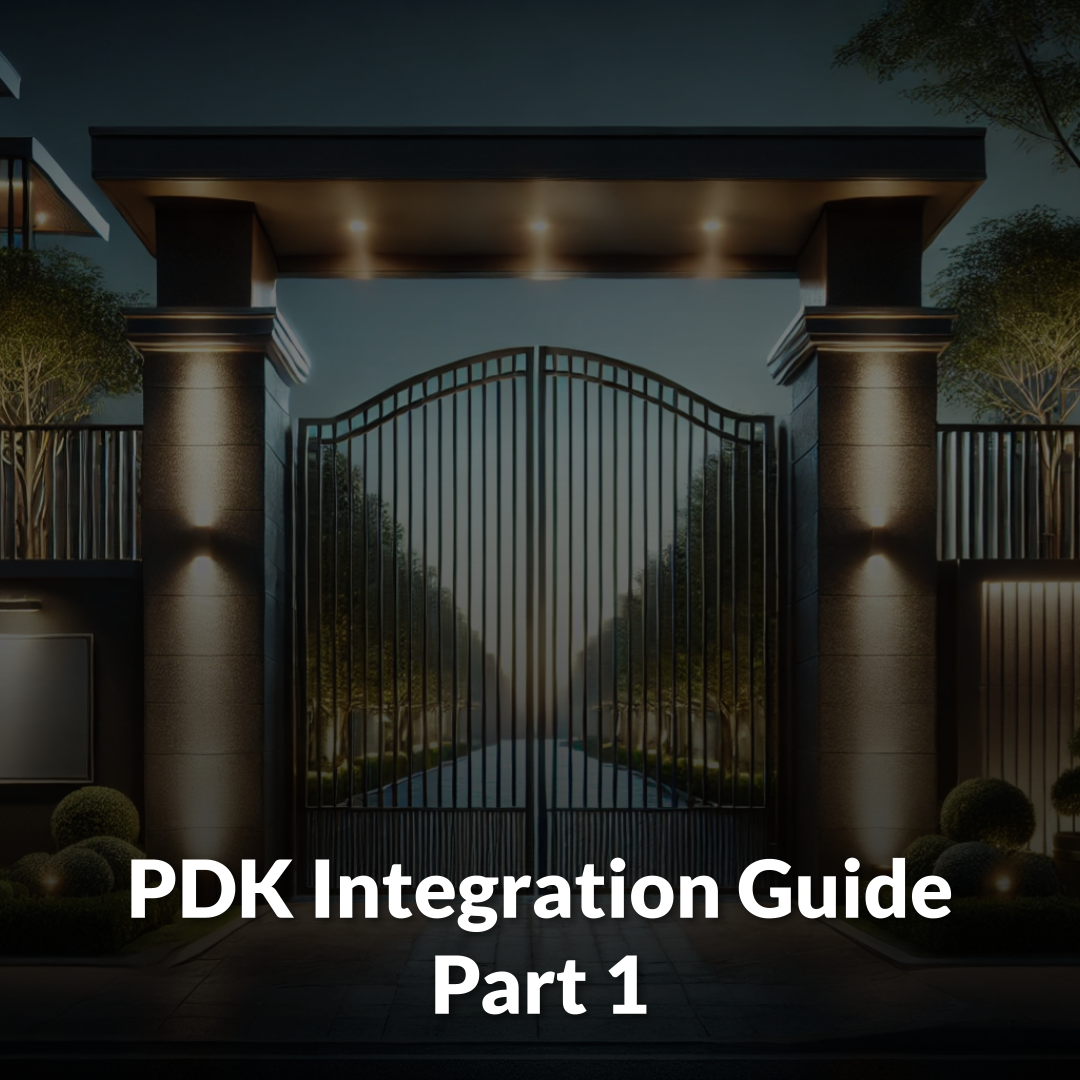 PDK Integration - Part 1