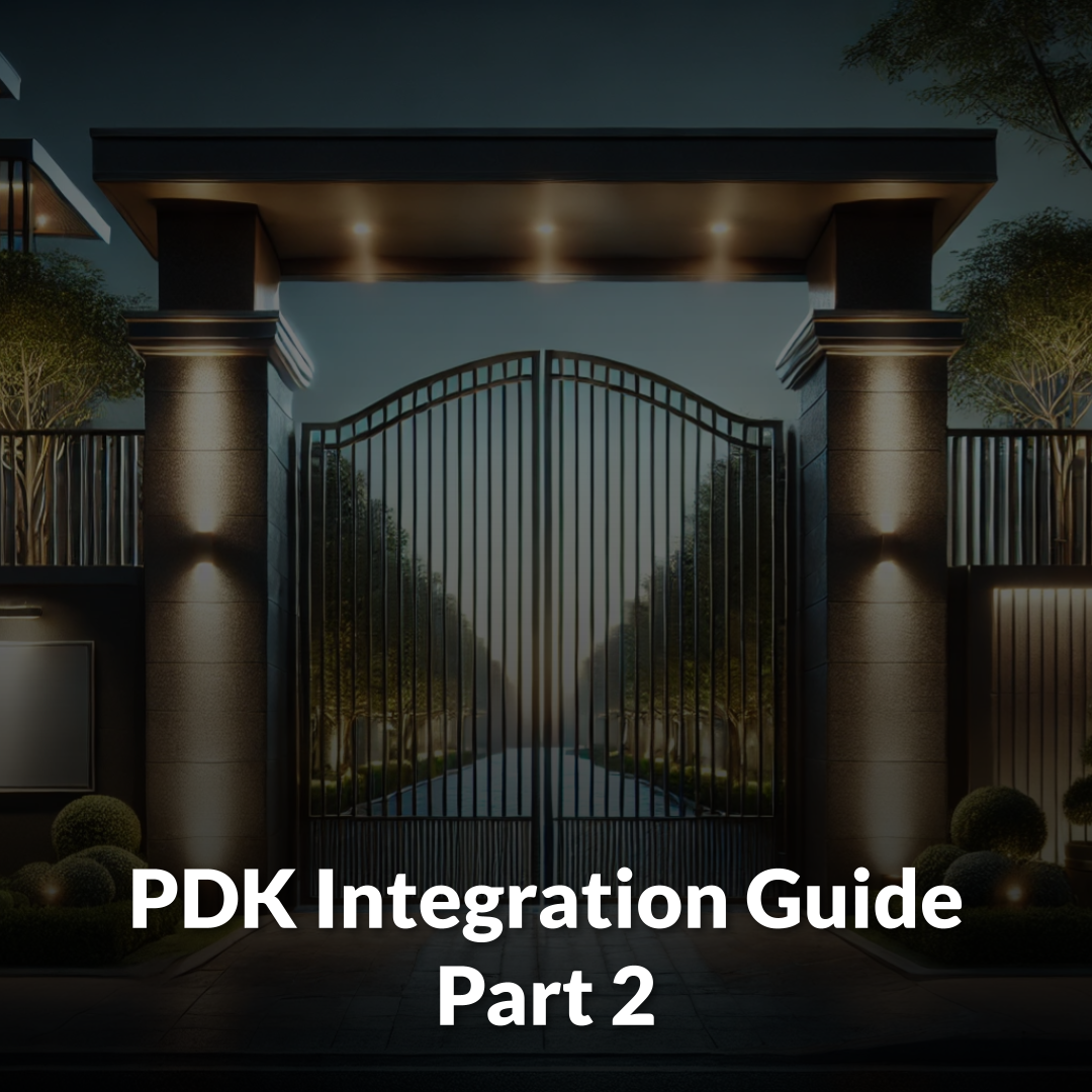 PDK Integration Guide - Part 2